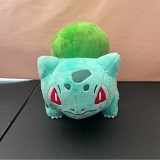 1997 Nintendo Pokémon Bulbasaur Green and Blue Plush Toy Kids Adults Collectible picture