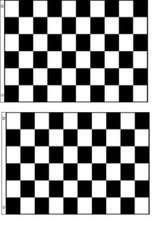 Pack of 2 Checkered Black & White Race Flag 2 x 3 Ft-On Sale picture