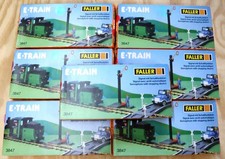 Lot of 7 Faller E Train O Gauge Semaphores with Stopping Device 3847 picture