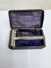 1920’s Gillette Old Type Safety Razor with metal case picture