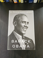 Barack Obama ‘A Promised Land' Signed Hardcover 1st Edition picture