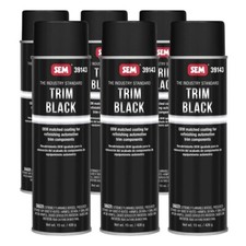 SEM 39143 Trim Black, 15 oz. Aerosol Can (SEM-39143) (6 CANS) picture