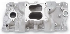 Edelbrock Performer RPM Q-JET Intake Manifold For Chevrolet 350 400 Small-Block  picture