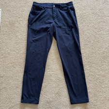 Lululemon Pants Commission Pant Mens Size 31x31 Blue Chino Classic Fit Stretch picture