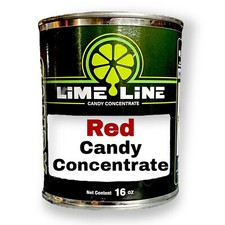 LiME LiNE Red Transparent Candy Concentrate - 16 Oz picture