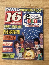 16 MAGAZINE Sept. 1972 W/ Donny Osmond Brady Bunch Jackson 5 Mantooth Cassidy picture