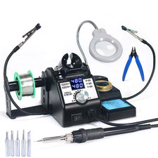 YIHUA 926LED IV 60W Dual LED Digital Display Soldering Station Welding Tool picture