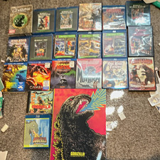Massive Godzilla/Kong/Gamera lot blu-ray/DVD  Showa/Criterion and more animated picture