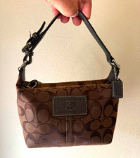 VTG Coach Signature Monogram Small Shoulder Bag picture