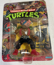 1988 TMNT Bebop #5010 Playmates Vintage Action Figure Sealed 10 Back Card picture
