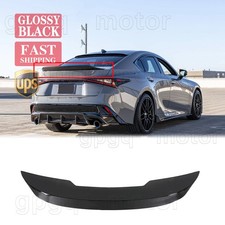 For Lexus IS300 IS350 IS500 2021-2025 Gloss Black Duckbill Rear Trunk Spoiler picture
