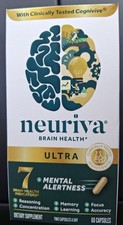 Neuriva Brain Health Ultra Mental Alertness 60 Caps Exp: 08/2027+ picture