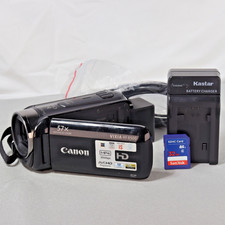 Canon Vixia HF R500 HD Camcorder Black Kit W 32gb SD + Charger/Cable GOOD/TESTED picture