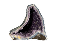 Large Natural Purple Amethyst Cathedral Geode Crystal Cave Cluster 15 Inches picture