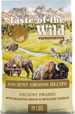 Taste of the Wild Ancient Prairie Dry Dog Food, Roasted Bison, 28lb picture
