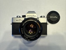 Minolta SRT 101 35mm Film Camera W Rokkor-X PG 50mm F/1.4 Lens picture
