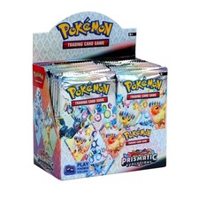18 Random Packs Pokemon Prismatic Evolutions English Booster Trading Cards picture