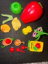 Vintage 1980s Kenner Strawberry Shortcake Accessory Lot - Clothes, Hats, Parts picture