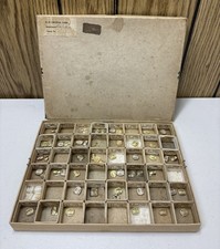 Vintage B.B Crystal Corp Wrist Watch Crystal Cylinder Variety  Lot 60+ Pieces picture