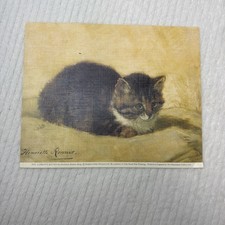 Stephen Selby A Pretty Kitten Henriette Ronner-Knip Vintage Art Print picture
