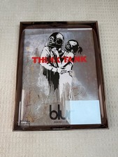 Banksy BLUR Think Tank Poster Parlophone Virgin Records 2003 Promo FRAMED picture