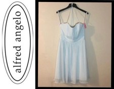 NWT Alfred Angelo Powder Bridal Occasion Party Dress Size 10 $99 New picture
