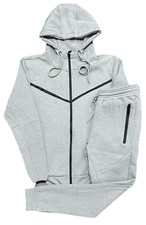 Men's Tech Sweatsuit Fleece Jogger Suit Warm Heavy  Material picture