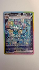 Vaporeon ex 149/131 Sv: Prismatic Evolutions SIR NM Holo DIY FAN ART picture
