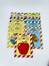 Vintage Teacher Created Materials Lot Of 9 Thematic Units Primary School 1990’s picture