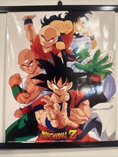 Vintage 1998 Dragon Ball Z Poster – Goku, Krillin, Piccolo & Tien picture