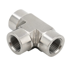 2 PC Swagelok equivalent to SS-16-T Stainless Pipe Fitting,Tee, 1 in. Female NPT picture