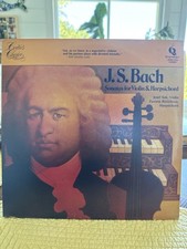 2-LP J.S. Bach, Sonatas for Violin & Harpsichord, Josef Suk, Zuzana ruzicková picture