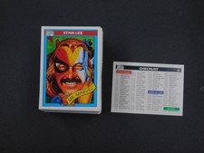 1990 Marvel Universe Impel Series 1 Complete Set #1-162 w/o Holograms picture