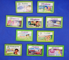 LeapFrog Leapster Explorer Lot of 10 Game Cartridges Game lot LeapPad 1 2 3 XDI picture
