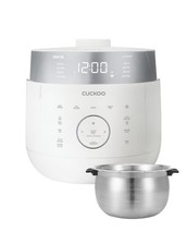 Twin Pressure Induction Rice Cooker 12 Cup Cooked White CRP-LHTAR0609FW CUCKOO picture