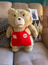 46cm TED 2 Movie Plush Toy Teddy Bear Apron Style Soft Stuffed Animal Gift picture