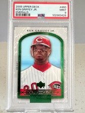 2005 Upper Deck 'Emerald Bound for Glory' Ken Griffey, Jr. #460 /25 Grade Mint 9 picture