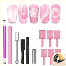 modelones Cat Eye Magnet 5 in 1 Multifunction Nail Magnets for Gel Polish picture