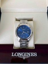 Longines Master L2.793.4.92.6 Mens Automatic Wristwatch 40mm Blue Sunburst Dial picture
