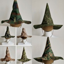 Tactical Magic Hat  One-Piece Hat with Wide Brim (Wizard Cosplay) picture