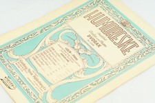 Humoreske Dvorak Piano Violin 1924 Sheet Music picture
