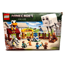 LEGO Minecraft Movie 21273 The Ghast Balloon Village Attack 555Pcs Building Toy  picture