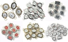Blekon Collections Mix Watch Faces for Beading 5 PCs Loops and Battery Included picture