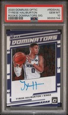 2020-21 Panini Donruss Optic Tyrese Haliburton RC Auto /99 PSA 10 #RDS-HAL picture