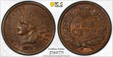 1873 PCGS MS62BN Brown FS-1302 S-6 MPD Open 3 Misplaced Date picture