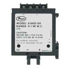 Dwyer Instruments 616Kd-00 Differential Pressure Transmitter, 0 To 1