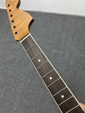 Jazzmaster style Big head 21fret Roasted Flame Maple Electric guitar neck part picture