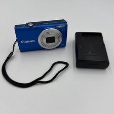 Canon PowerShot A4000 IS 16.0MP Digital Camera - Blue Tested Working picture