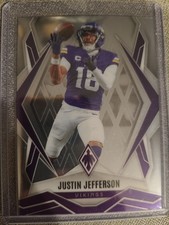 Justin Jefferson 2025 Panini Phoenix #135 Silver Minnesota Vikings  picture