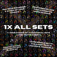 💎 ALL Sets Bundle + 3 Extra Sets - Flee the Facility (FTF) 💎 picture